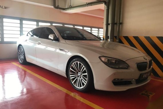 Selling White Bmw 640I 2013 in Makati