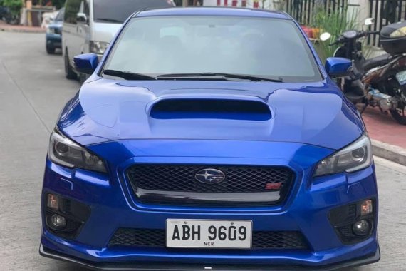 Blue Subaru Impreza 2015 Sedan Manual Gasoline for sale in Manila