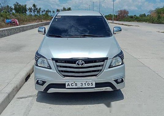 Silver Toyota Innova 2016 for sale Automatic