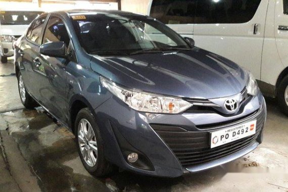 Blue Toyota Vios 2019 at 4000 km for sale in Makati