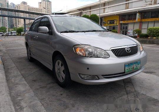 Selling Silver Toyota Corolla Altis 2006 Automatic Gasoline in Pasig