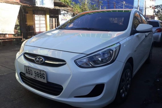 2nd Hand White 2015 Hyundai Accent Diesel Automatic for sale