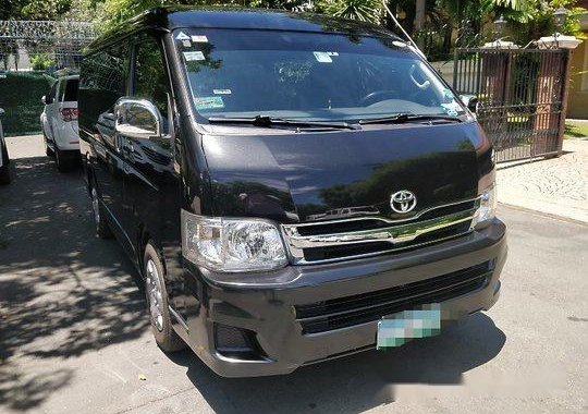 Black Toyota Hiace 2012 for sale in Manual