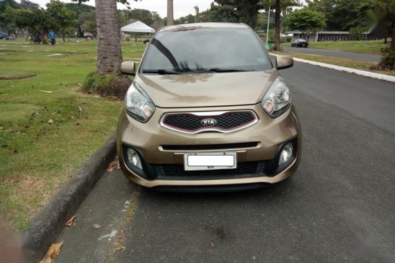 Brown Kia Picanto 2015 at 50000 km for sale in Parañaque