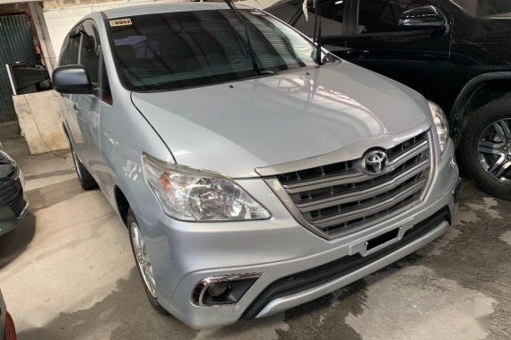 Silver Toyota Innova 2016 Manual Diesel for sale in Quezon City