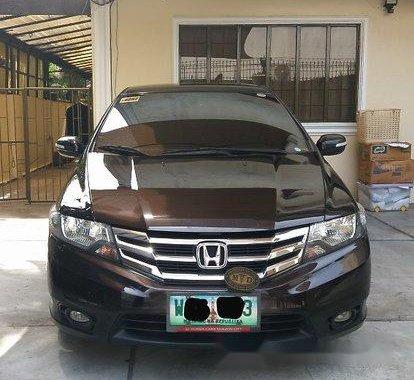 Sell Brown 2013 Honda City at 55000 km in General Salipada K. Pendatun