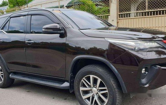 Selling Brown Toyota Fortuner 2018 Automatic Diesel in Quezon City