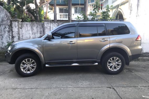 Selling Grey 2014 Mitsubishi Montero Diesel Automatic 