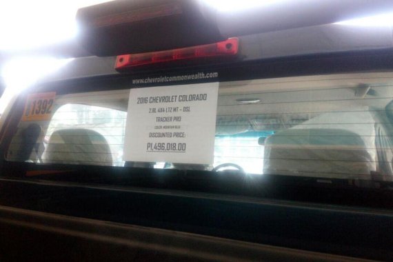 Selling Brand New 2019 Chevrolet Colorado in Marikina