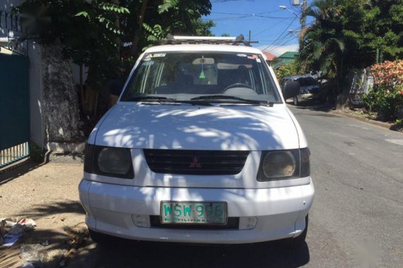 White Mitsubishi Adventure 2001 for sale in Las Piñas