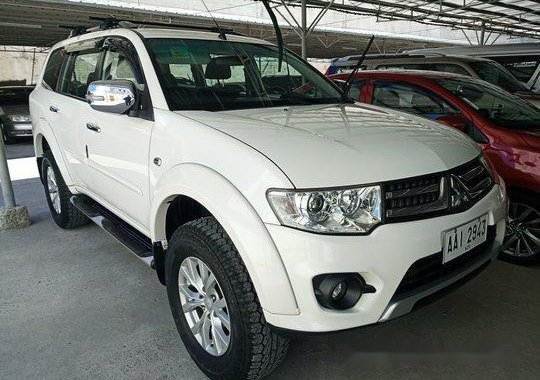 Sell White 2014 Mitsubishi Montero Sport Automatic Diesel 