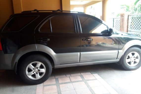 Black Kia Sorento 2008 for sale in Pasig