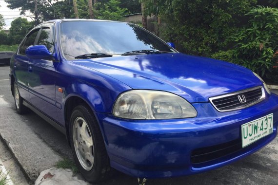 Seling 2nd Hand Sedan Blue Honda Civic 1996