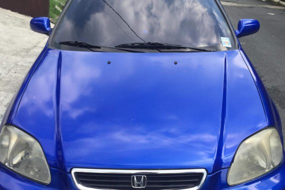 Seling 2nd Hand Sedan Blue Honda Civic 1996