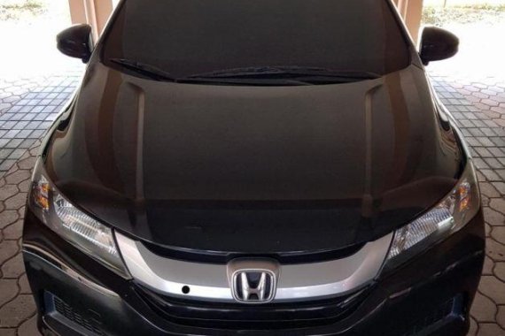 Black Honda City 2016 Manual Gasoline for sale in Quezon City