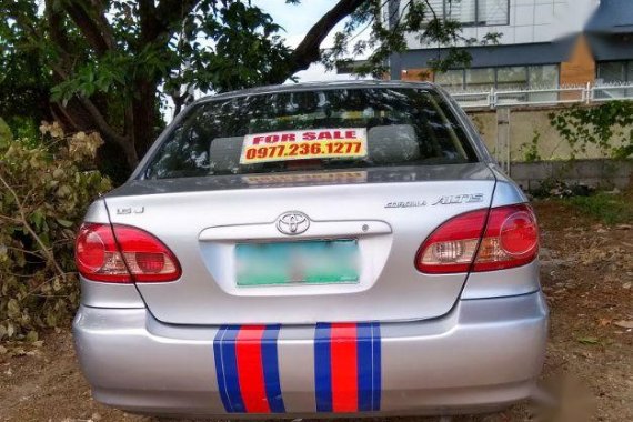 Selling 2nd Hand Toyota Corolla Altis 2006 Manual Gasoline at 130000 km in Bacoor