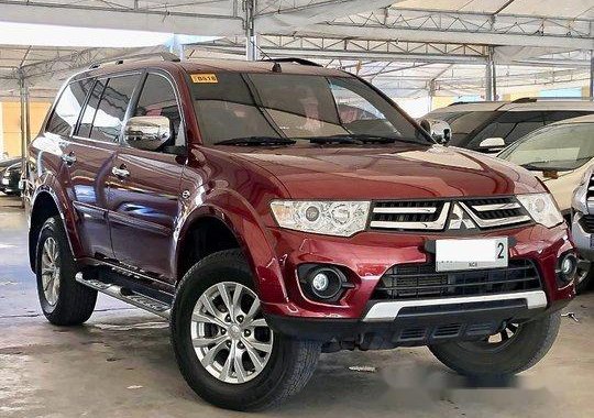 Selling Red Mitsubishi Montero Sport 2014 at 59000 km in Makati