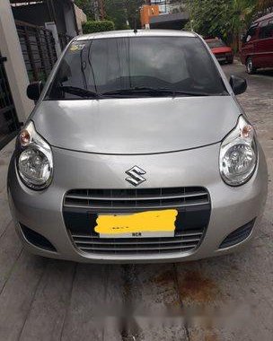 Silver Suzuki Celerio 2013 at 32000 km for sale 