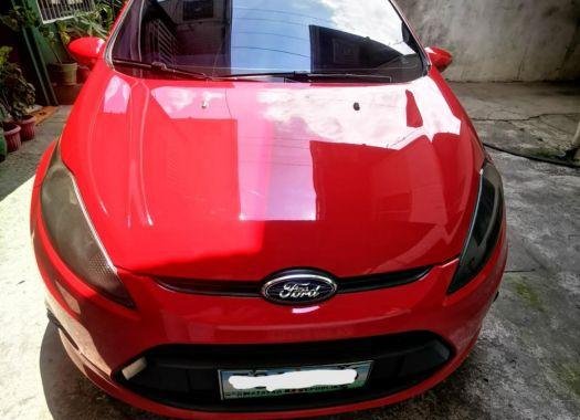 Red Ford Fiesta 2011 for sale in Tagaytay 