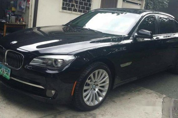 Selling Black Bmw 750Li 2012 at 3000 km in Pasig