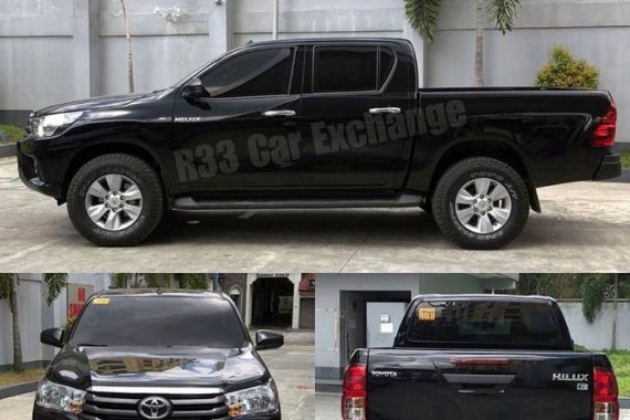 Selling Used Toyota Hilux 2019 Manual Gasoline at 10000 km in Quezon City