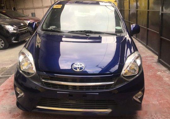 Sell Blue 2017 Toyota Wigo Automatic Gasoline in Quezon City