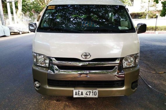 White Toyota Grandia 2014 for sale in Parañaque
