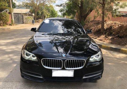 Sell Black 2015 Bmw 520D at 46000 km in Manila 