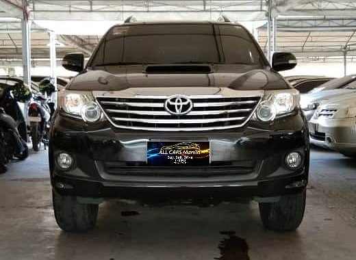 Black 2014 Toyota Fortuner Automatic Diesel for sale