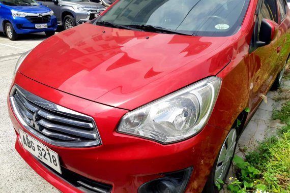 Selling Red Mitsubishi Mirage G4 2015 in Quezon City