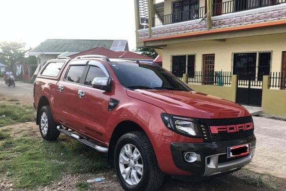 Selling Orange Ford Ranger 2015 in Dolores