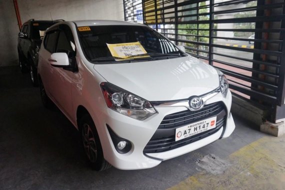 White Toyota Wigo 2018 for sale in Manila 