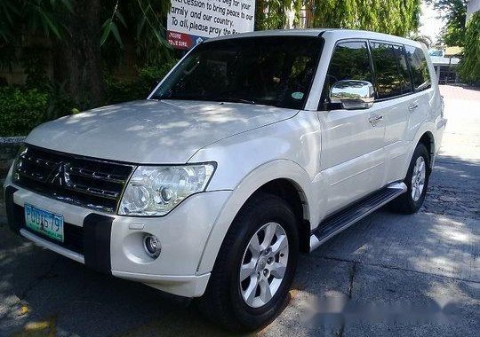 White Mitsubishi Pajero 2011 at 78000 km for sale