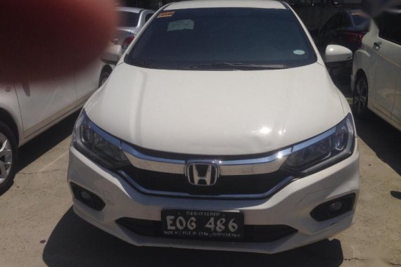 White Honda City 2018 for sale in Parañaque