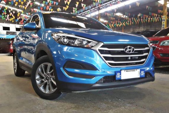 Blue 2018 Hyundai Tucson for sale in Quezon City 