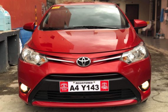 Red 2018 Toyota Vios for sale in Santiago