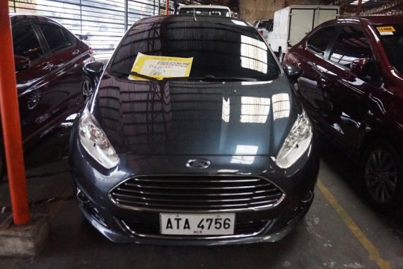 Selling Blue Ford Fiesta 2014 Hatchback Automatic Gasoline in Manila