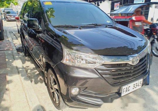 Black Toyota Avanza 2018 Automatic Gasoline for sale 