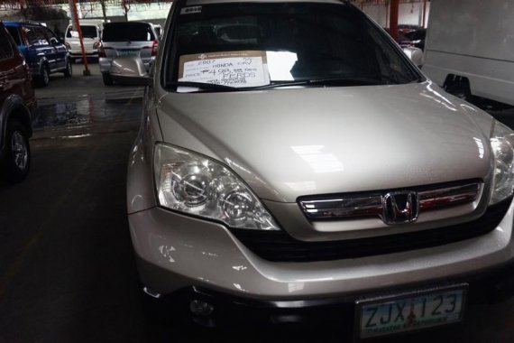Silver Honda Cr-V 2007 Automatic Gasoline for sale in Quezon City