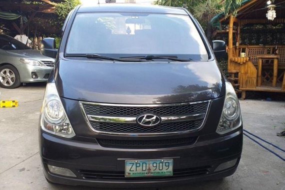 Selling Gray Hyundai Grand Starex 2008 in Las Piñas
