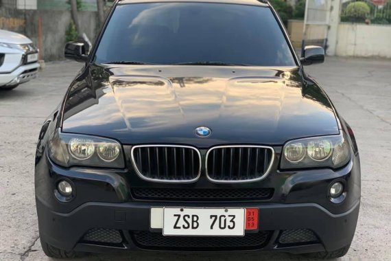 Black Bmw X3 2009 at 60000 km for sale in Manila