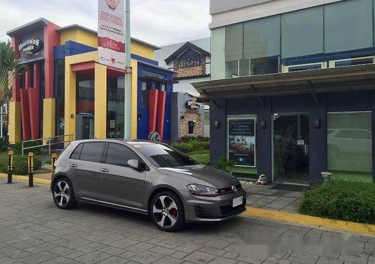 Grey Volkswagen Golf 2015 Automatic Gasoline for sale in Makati