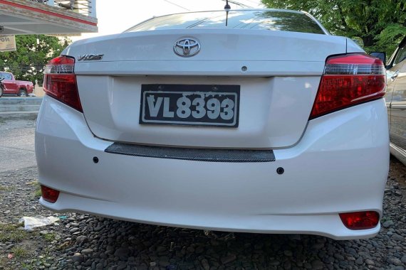 Selling Sedan White 2017 Toyota Vios Gasoline Manual
