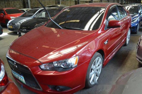 Red Mitsubishi Lancer Ex 2013 for sale in Makati 