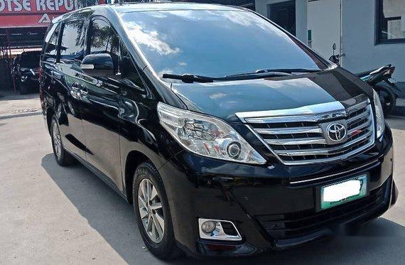 Selling Black Toyota Alphard 2013 in Meycauayan