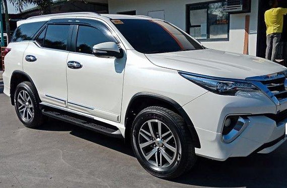 Selling White Toyota Fortuner 2016 in Meycauayan