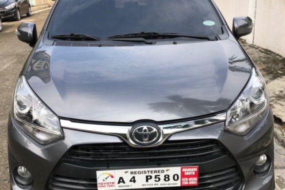 Sell 2nd Hand 2018 Toyota Wigo Manual Gasoline at 14000 km in Cebu City