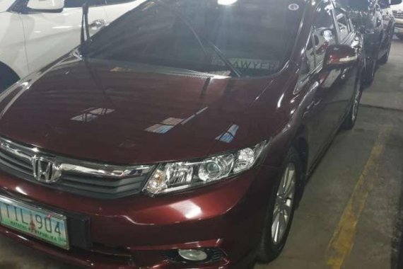 Selling Honda Civic 2012 at 60000 km in Meycauayan