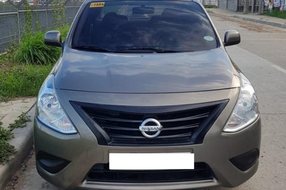 Grey Nissan Almera 2017 Sedan at 21000 km for sale