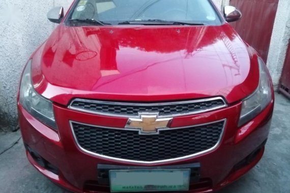 Selling Red Chevrolet Cruze 2012 Automatic Gasoline in Parañaque